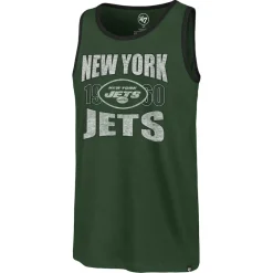 Tank Tops^New York Jets Men's '47 Green Upload Franklin Tank Top