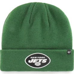 Knit^New York Jets Men's '47 Green Primary Basic Cuffed Knit Hat