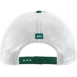 Hats|Men^New York Jets Men's '47 Green/White Downburst Relaxed Hitch Trucker Adjustable Hat