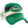 Adjustable^New York Jets Men's '47 Kelly Green Clubhouse Boon Clean-Up Trucker Adjustable Hat