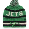 Hats|Men^New York Jets Men's '47 Kelly Green Legacy Bering Cuffed Knit Hat With Pom
