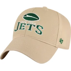Adjustable^New York Jets Men's '47 Khaki Powell MVP Adjustable Hat