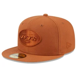 Fitted^New York Jets Men's New Era Brown Color Pack 59FIFTY Fitted Hat