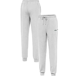 Shorts & Pants^New York Jets Men's Antigua Heather Gray Idol Jogger Pants