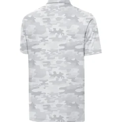 Polos^New York Jets Men's Antigua White Collide Polo