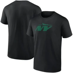 T-Shirts|Men^New York Jets Men's Black Secondary Logo T-Shirt