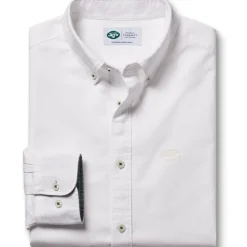 Sweaters & Dress Shirts^New York Jets Men's Charles Tyrwhitt White Slim Fit Oxford Button-Down Shirt