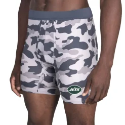 Underwear & Sleepwear^New York Jets Men's Concepts Sport Charcoal Invincible Boxer Briefs