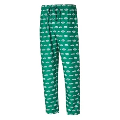 Underwear & Sleepwear^New York Jets Men's Concepts Sport Green Record Allover Print Knit Pants