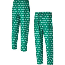 Underwear & Sleepwear^New York Jets Men's Concepts Sport Green Record Throwback All Over Knit Pants
