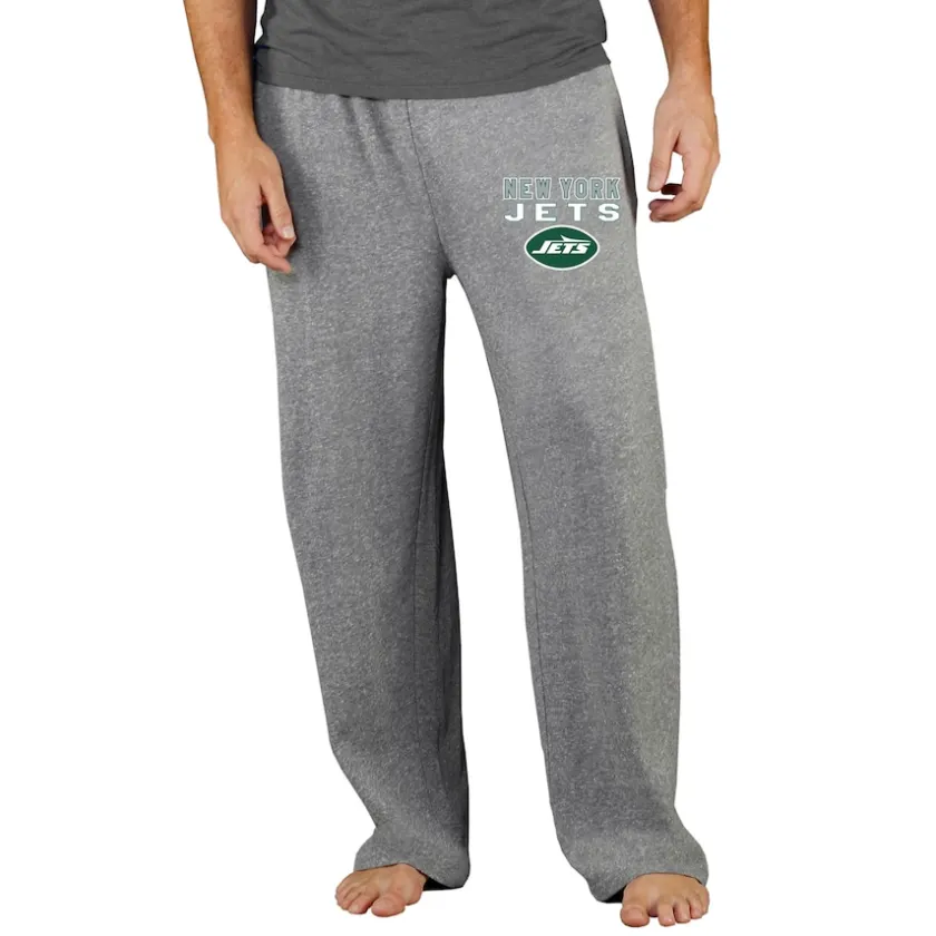 Shorts & Pants|Big & Tall^New York Jets Men's Concepts Sport Heather Gray Mainstream Tri-Blend Terry Pants