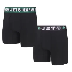 Underwear & Sleepwear^New York Jets Men's Concepts Sport Gauge Knit Boxer Brief Two-Pack