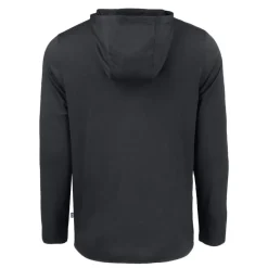 Sweaters & Dress Shirts^New York Jets Men's Cutter & Buck Black Helmet Coastline Epic Comfort Eco Recycled Long Sleeve Hoodie T-Shirt