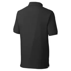 Big & Tall^New York Jets Men's Cutter & Buck Black Big & Tall Primary Logo Advantage Tri-Blend Pique Polo