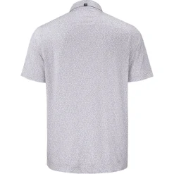 Polos^New York Jets Men's Cutter & Buck Gray Pike Eco Flora Print Polo