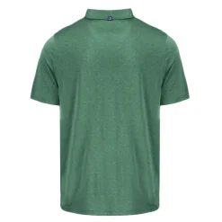 Polos^New York Jets Men's Cutter & Buck Hunter Green Helmet Coastline Epic Comfort Eco Recycled Polo