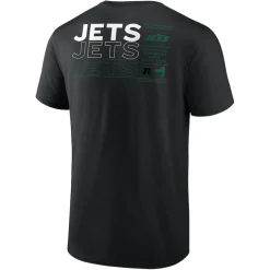 T-Shirts|Men^New York Jets Men's Fanatics Black Repeat Stats T-Shirt