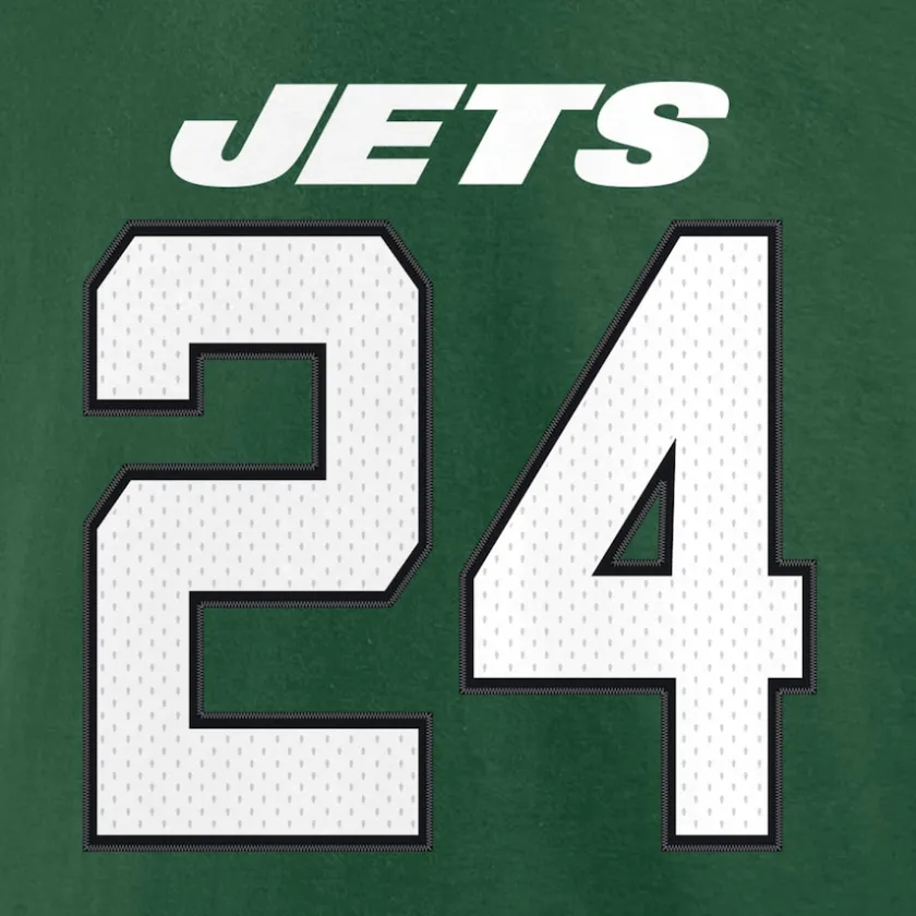 T-Shirts|Men^New York Jets Men's Fanatics Darrelle Revis Green Retired Player Icon Name & Number T-Shirt
