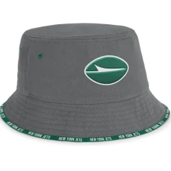 Hats|Men^New York Jets Men's Fanatics Graphite Backup Bucket Hat