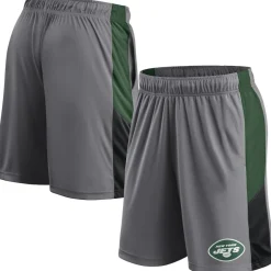 Shorts & Pants^New York Jets Men's Fanatics Gray Primary Logo Shorts