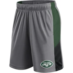 Shorts & Pants^New York Jets Men's Fanatics Gray Primary Logo Shorts