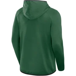T-Shirts|Men^New York Jets Men's Fanatics Green Transitional Defender Hoodie Long Sleeve T-Shirt
