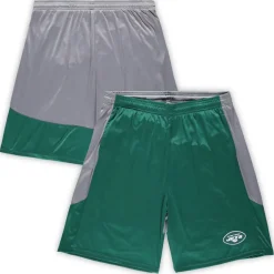 Shorts & Pants|Big & Tall^New York Jets Men's Fanatics Green Big & Tall Team Logo Shorts
