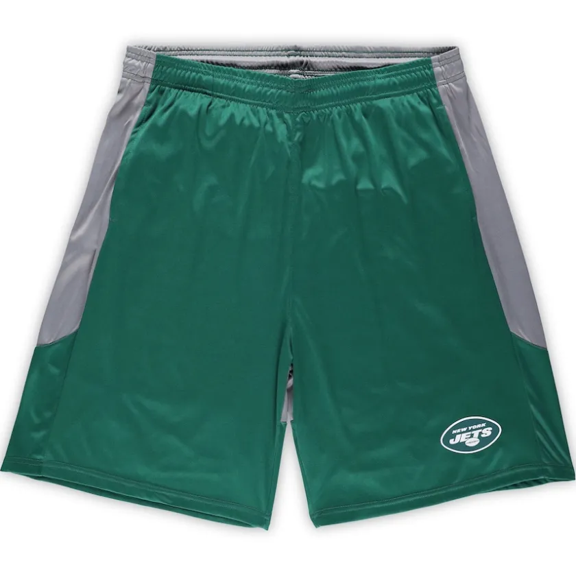 Shorts & Pants|Big & Tall^New York Jets Men's Fanatics Green Big & Tall Team Logo Shorts