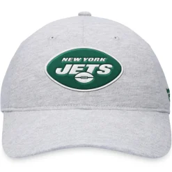 Hats|Men^New York Jets Men's Fanatics Heather Gray Adjustable Hat