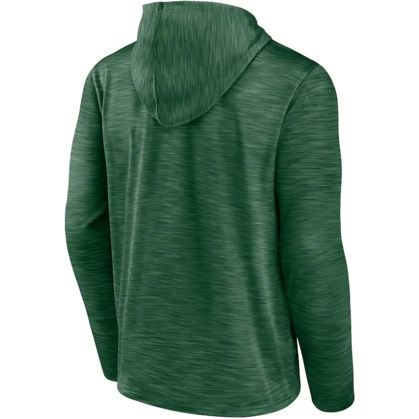 Sweatshirts & Fleece|Men^New York Jets Men's Fanatics Heather Green Hook And Ladder Pullover Hoodie