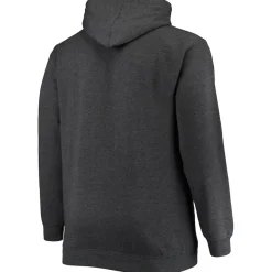 Sweatshirts & Fleece|Men^New York Jets Men's Fanatics Heathered Charcoal Big & Tall Practice Pullover Hoodie