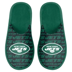 Shoes & Socks|Underwear & Sleepwear^New York Jets Men's FOCO Scuff Logo Slide Slippers