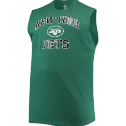 Big & Tall|Tank Tops^New York Jets Men's Green Big & Tall Muscle Tank Top