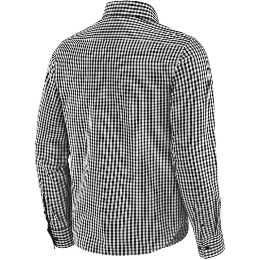Sweaters & Dress Shirts^New York Jets Men's J. Palmer Black Dual Threat Long Sleeve Button-Up Shirt