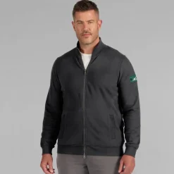 Sweaters & Dress Shirts|Sweatshirts & Fleece^New York Jets Men's J. Palmer Black QB1 Full-Zip Sweatshirt