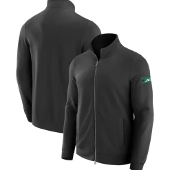 Sweaters & Dress Shirts|Sweatshirts & Fleece^New York Jets Men's J. Palmer Black QB1 Full-Zip Sweatshirt