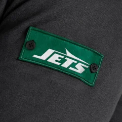 Sweaters & Dress Shirts|Sweatshirts & Fleece^New York Jets Men's J. Palmer Black QB1 Full-Zip Sweatshirt
