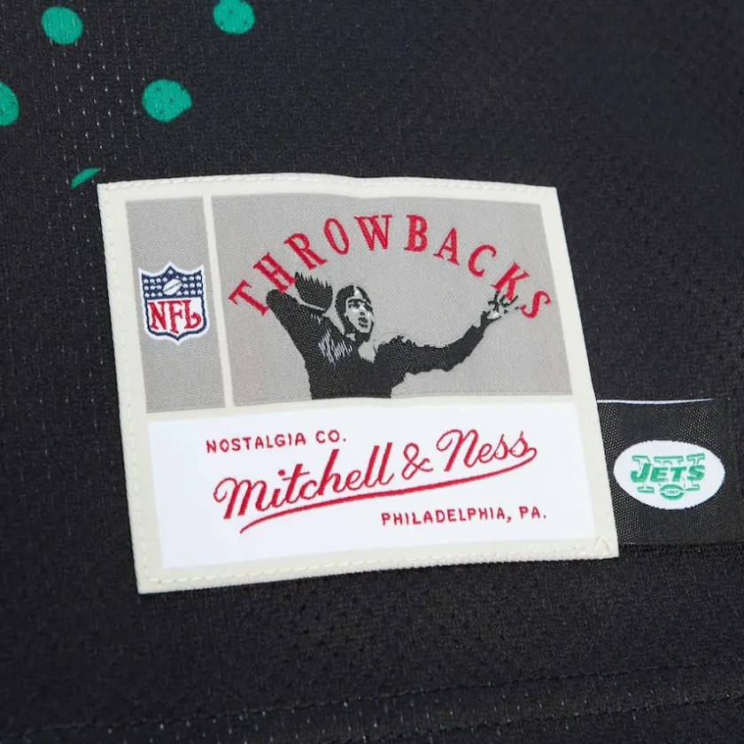 Tank Tops^New York Jets Men's Mitchell & Ness Black Big Face 7.0 Fashion Tank Top