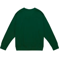 Sweatshirts & Fleece|Men^New York Jets Men's Mitchell & Ness Dark Green Basic Fleece Pullover Sweatshirt