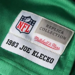 Throwback^New York Jets Men's Mitchell & Ness Joe Klecko Green Retired Player Legacy Replica Jersey