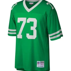 Replica|Throwback^New York Jets Men's Mitchell & Ness Joe Klecko Kelly Green Legacy Replica Jersey