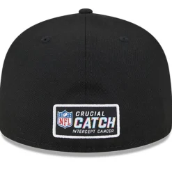 Fitted^New York Jets Men's New Era Black 2023 NFL Crucial Catch 59FIFTY Fitted Hat