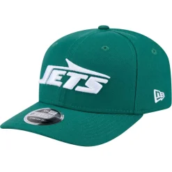 Adjustable^New York Jets Men's New Era Green 9SEVENTY Stretch-Snap Hat