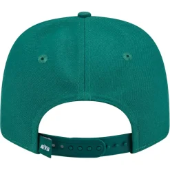 Adjustable^New York Jets Men's New Era Green 9SEVENTY Stretch-Snap Hat