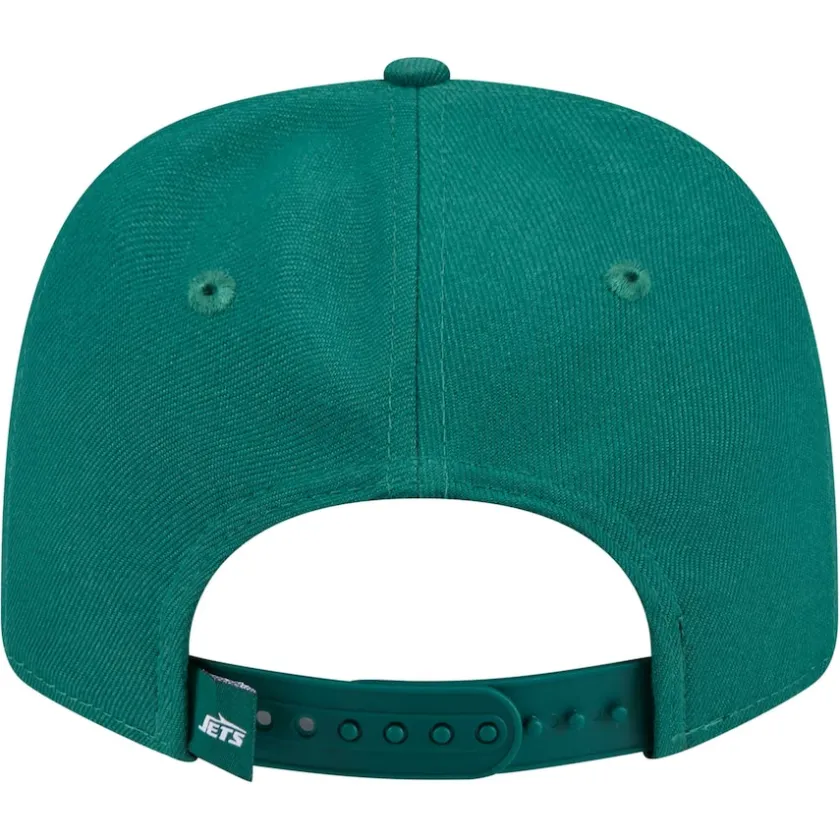 Adjustable^New York Jets Men's New Era Green 9SEVENTY Stretch-Snap Hat