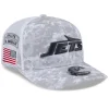 Hats|Men^New York Jets Men's New Era White 2024 Salute To Service Digital Camo 9SEVENTY Stretch-Snap Hat