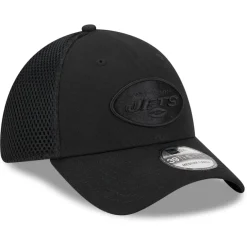 Hats|Men^New York Jets Men's New Era Black Main Neo 39THIRTY Flex Hat