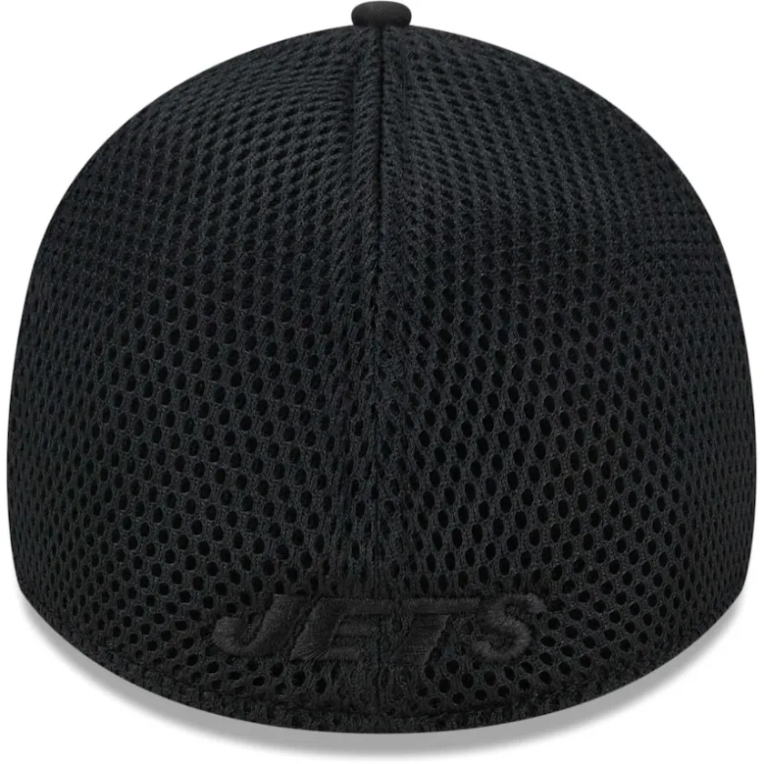Hats|Men^New York Jets Men's New Era Black Main Neo 39THIRTY Flex Hat