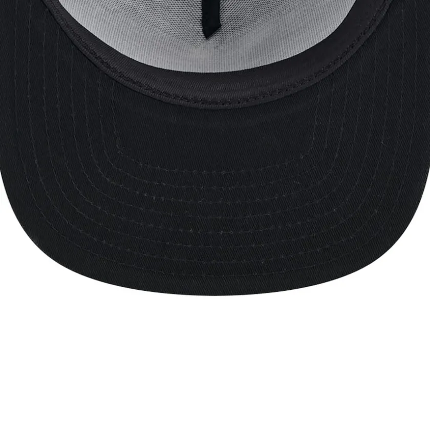 Snapback^New York Jets Men's New Era Black Check Mate 9FIFTY Trucker Snapback Hat