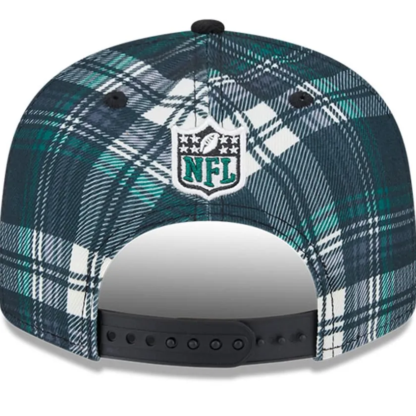 Snapback^New York Jets Men's New Era Black 2024 Sideline Statement 9FIFTY Snapback Hat